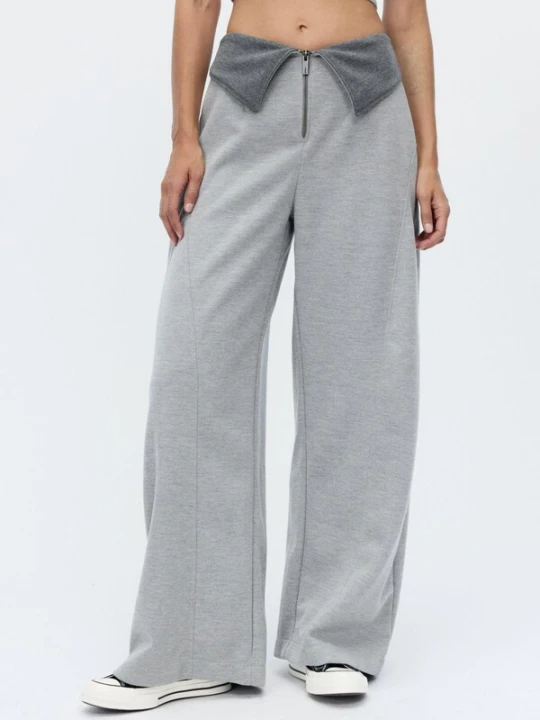Obrázek produktu FEMSSY Kalhoty 'Asher pants grey melange' šedá