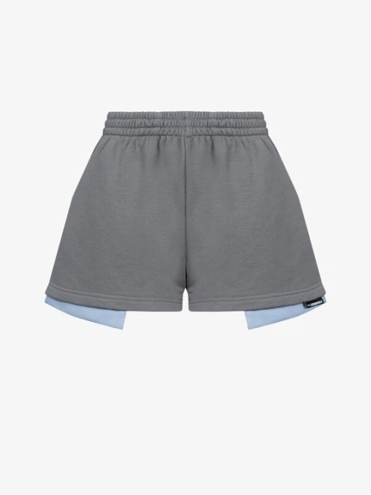 Obrázek produktu FEMSSY Kalhoty 'POCKET SHORTS BEIGE' šedá