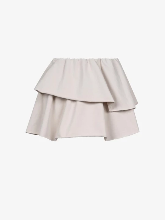 Obrázek produktu FEMSSY Sukně 'AURA SKIRT GREY' béžová