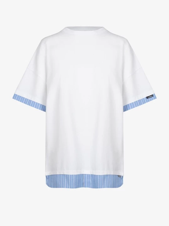 Obrázek produktu FEMSSY Tričko 'DUA T-SHIRT WHITE' bílá