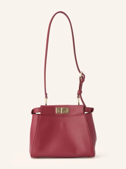 Obrázek produktu Fendi Kabelka Peekaboo Mini tmavě červená