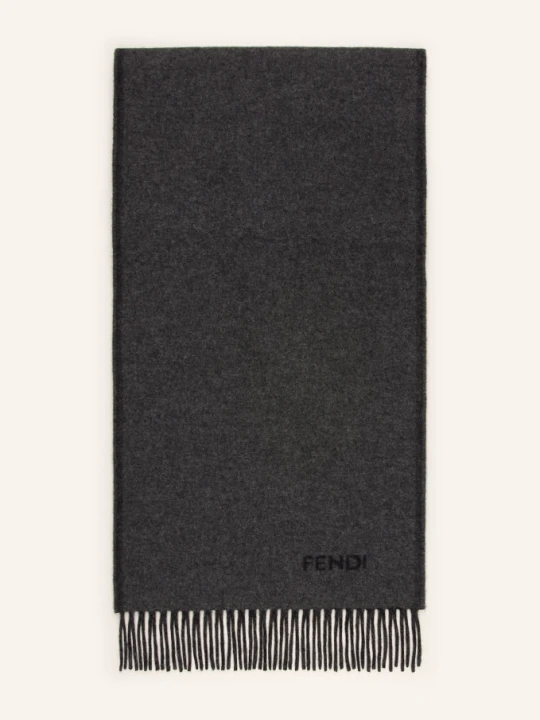 Obrázek produktu Fendi Kašmírová Šála tmavě šedá