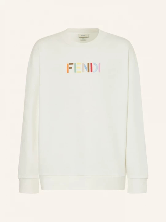 Obrázek produktu Fendi Mikina bílá / růžová / tmavě modrá