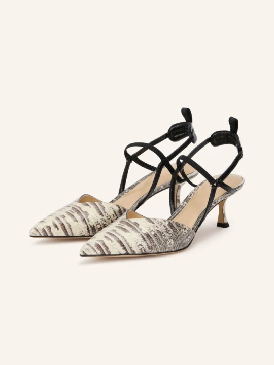Obrázek produktu Fendi Slingpumps krémová / tmavě hnědá / černá