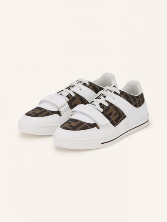 Obrázek produktu Fendi Sneakersy bílá / světle hnědá / tmavě hnědá