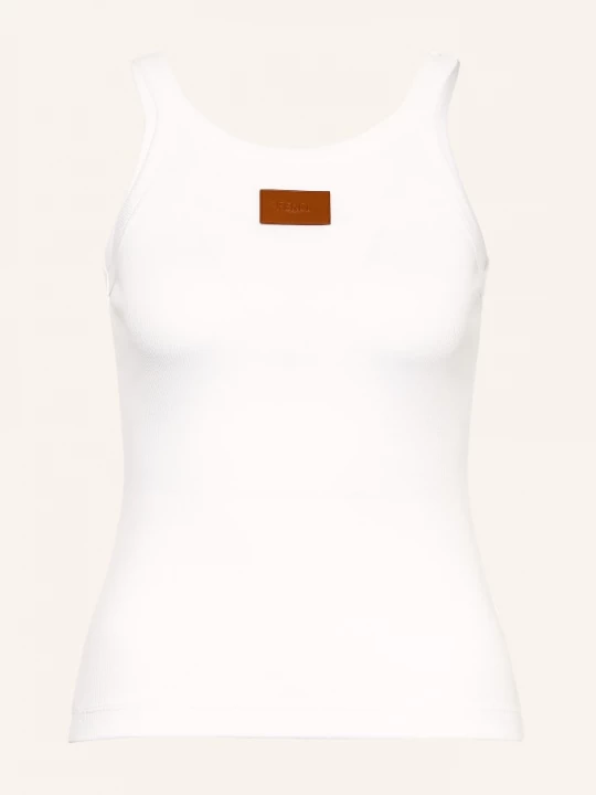 Obrázek produktu Fendi Top bílá / hnědá