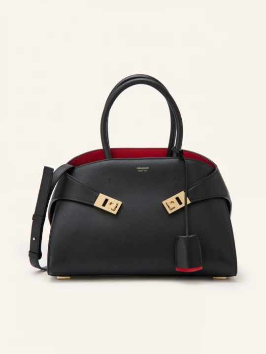 Obrázek produktu Ferragamo Kabelka Hug Soft černá / zlatá