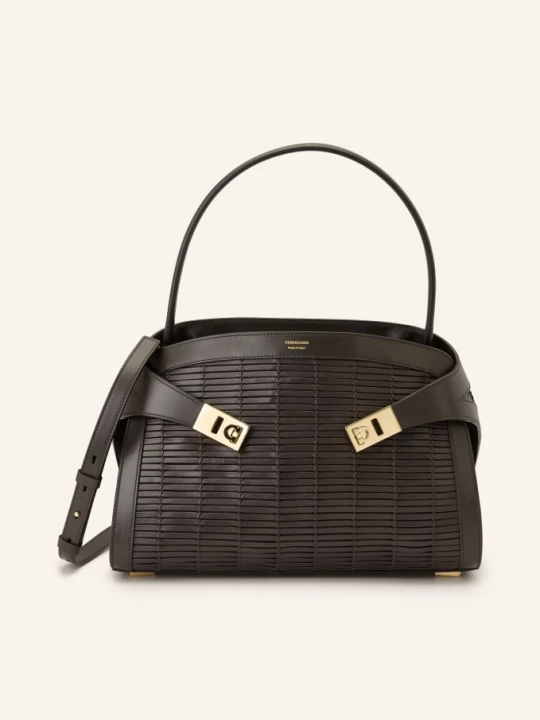 Obrázek produktu Ferragamo Kabelka Hug tmavě hnědá
