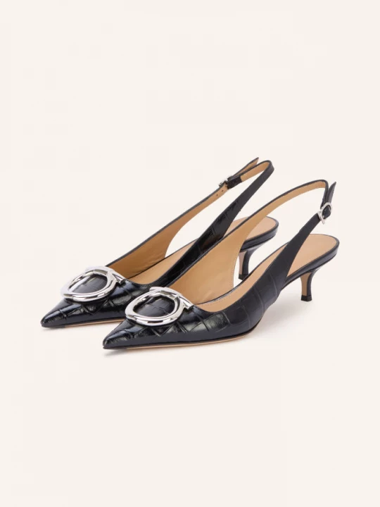 Obrázek produktu Ferragamo Slingpumps Sara černá / zlatá