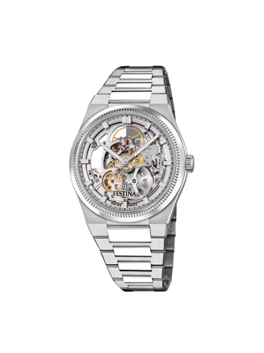 Obrázek produktu FESTINA Analogové hodinky 'Automatic watch Automatico Swiss Made' stříbrná