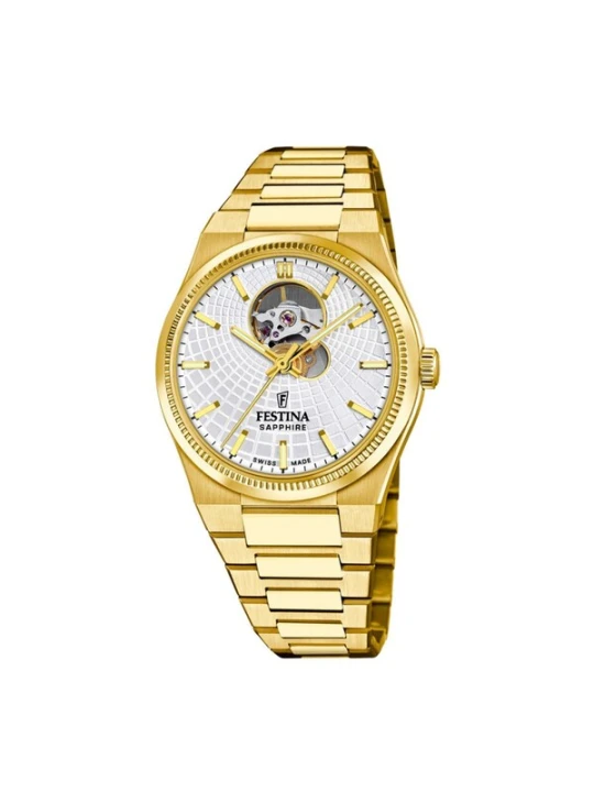 Obrázek produktu FESTINA Analogové hodinky 'Automatic watch Rivé Swiss Made' stříbrná