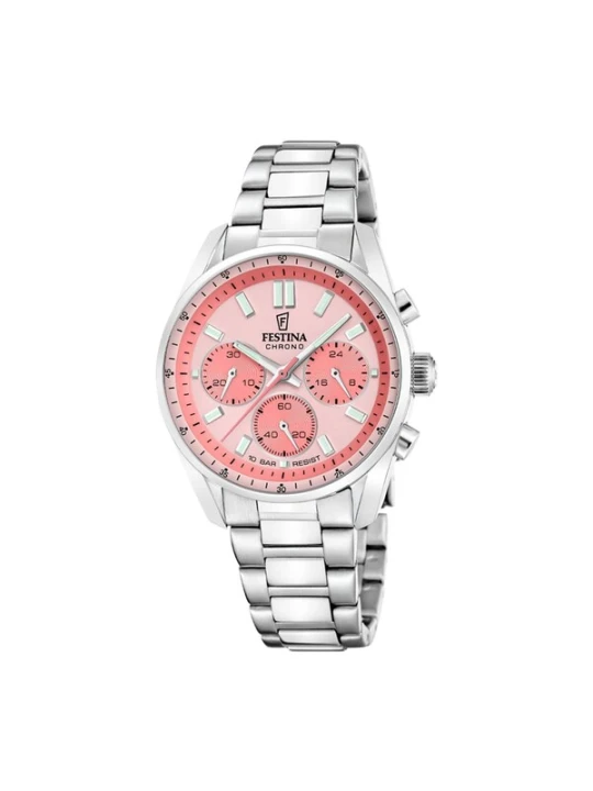 Obrázek produktu FESTINA Analogové hodinky 'Chronograph Boyfriend Collection' pink