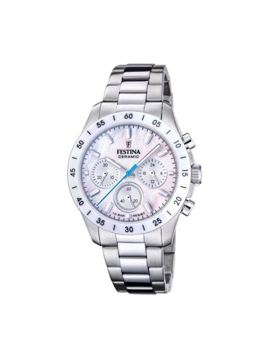 Obrázek produktu FESTINA Analogové hodinky 'Chronograph Ceramic' pink