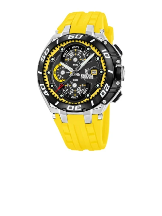 Obrázek produktu FESTINA Analogové hodinky 'Chronograph Chrono Bike' žlutá