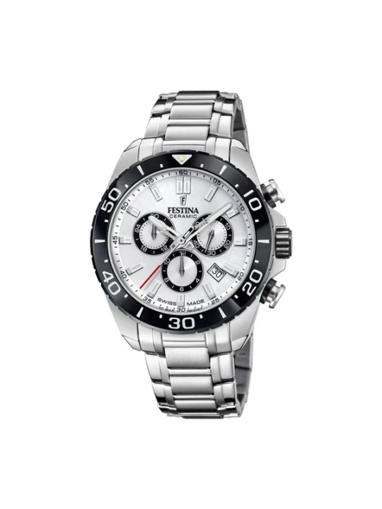 Obrázek produktu FESTINA Analogové hodinky 'Chronograph Chrono Swiss Made' bílá