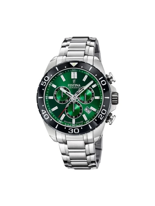 Obrázek produktu FESTINA Analogové hodinky 'Chronograph Chrono Swiss Made' zelená