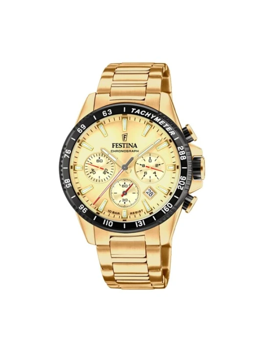 Obrázek produktu FESTINA Analogové hodinky 'Chronograph Timeless Chronograph' béžová
