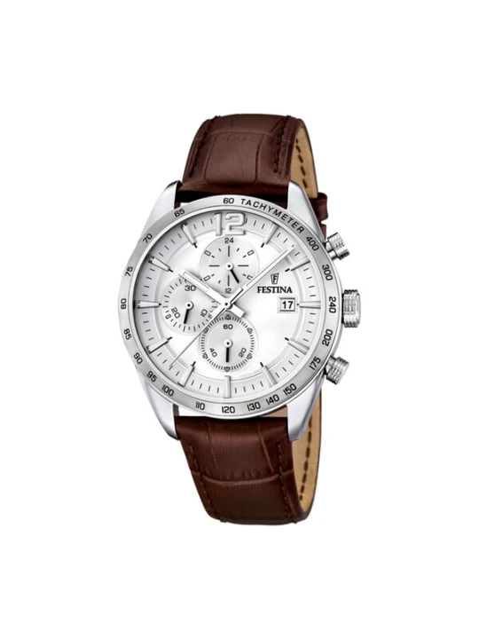 Obrázek produktu FESTINA Analogové hodinky 'Chronograph TIMELESS CHRONOGRAPH' stříbrná