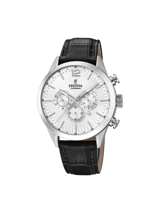 Obrázek produktu FESTINA Analogové hodinky 'Chronograph TIMELESS CHRONOGRAPH' stříbrná