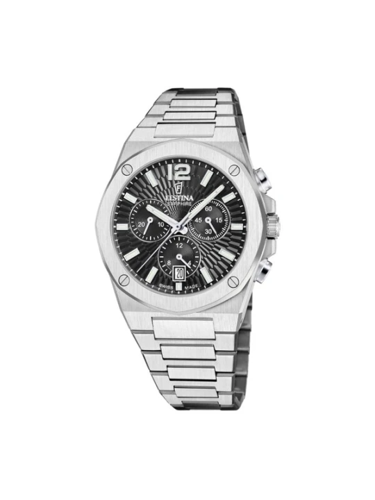 Obrázek produktu FESTINA Analogové hodinky 'Chronograph Vallée Swiss Made' černá