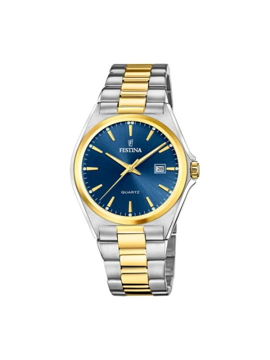 Obrázek produktu FESTINA Analogové hodinky 'Date watch ACERO CLASICO' modrá