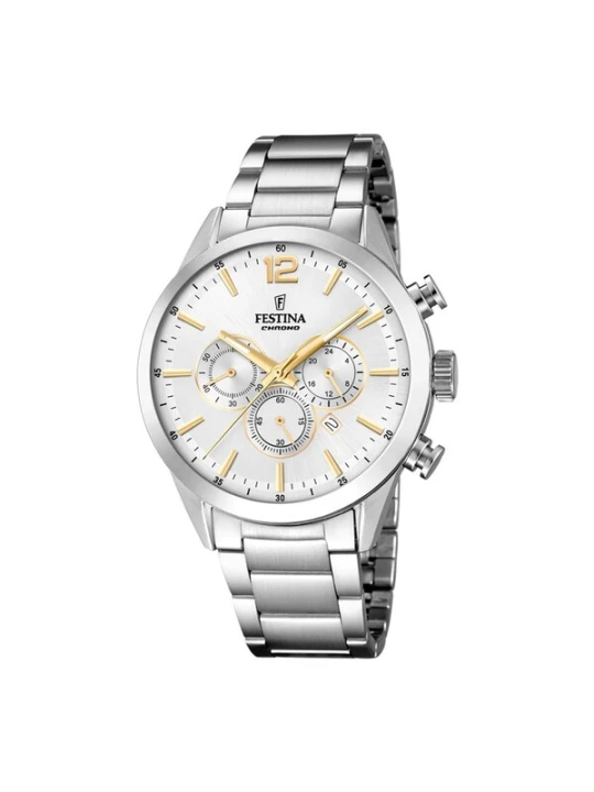 Obrázek produktu FESTINA Analogové hodinky 'TIMELESS CHRONOGRAPH' bílá