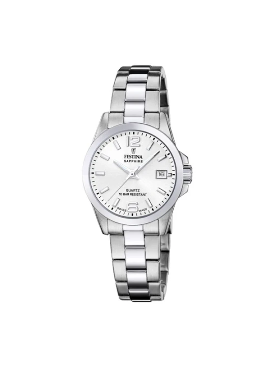 Obrázek produktu FESTINA Analogové hodinky 'Watch Acero Clasico Swiss Made' stříbrná
