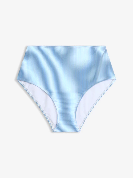 Obrázek produktu Figi bikini z wysoką talią BonPrix niebieski