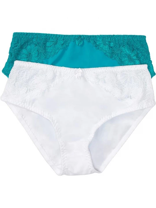 Obrázek produktu Figi maxi z koronką (2 pary) BonPrix biały