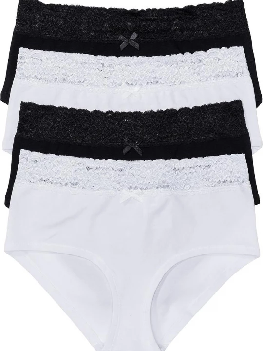 Obrázek produktu Figi panty maxi (4 pary) BonPrix czarny