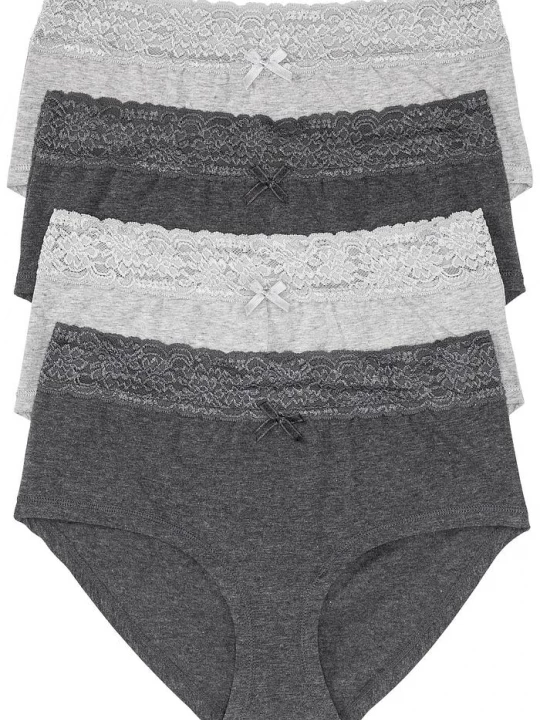 Obrázek produktu Figi panty maxi (4 pary) BonPrix szary