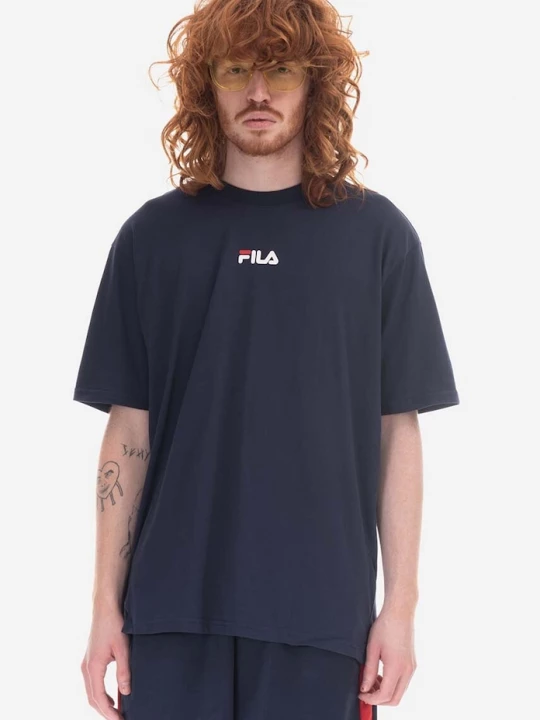 Obrázek produktu Fila Bavlněné tričko Bender námořnická modř