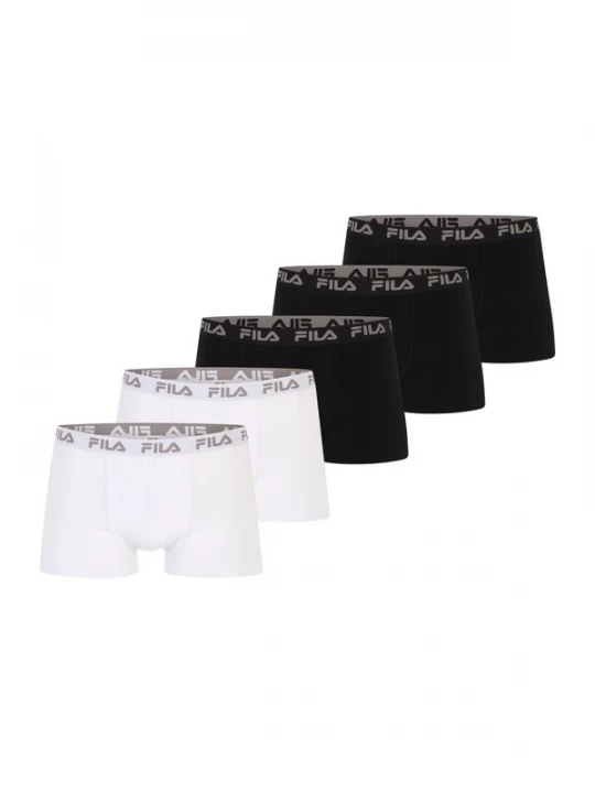 Obrázek produktu FILA Boxerky  šedá / černá / bílá