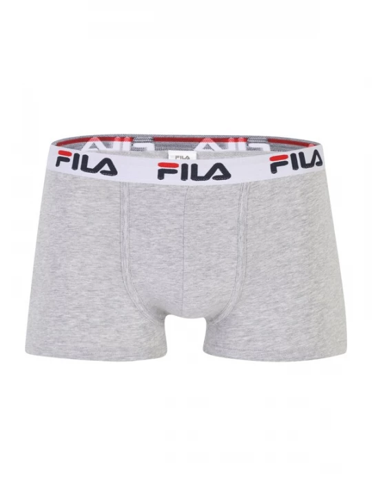 Obrázek produktu FILA Boxerky šedý melír / červená / černá / bílá
