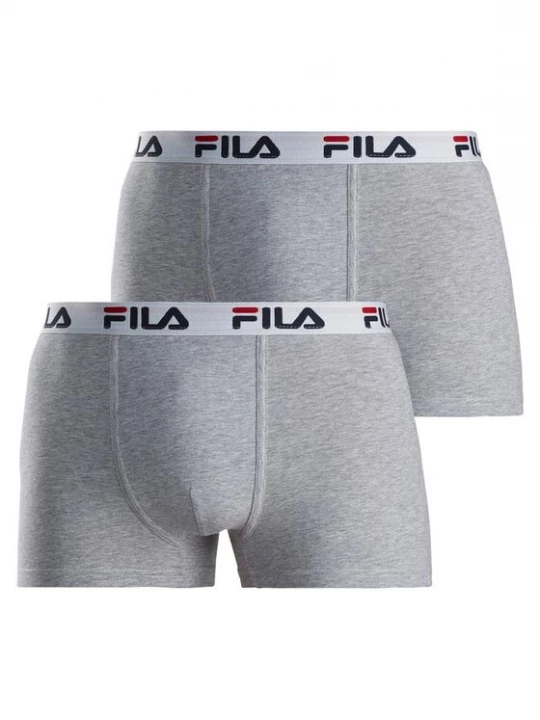 Obrázek produktu FILA Boxerky  šedý melír / červená / černá / bílá