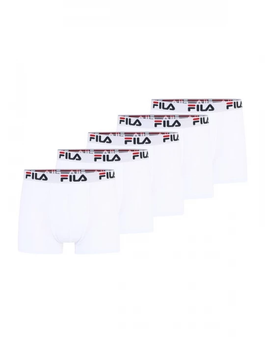 Obrázek produktu FILA Boxerky  světle šedá / červená / černá / bílá