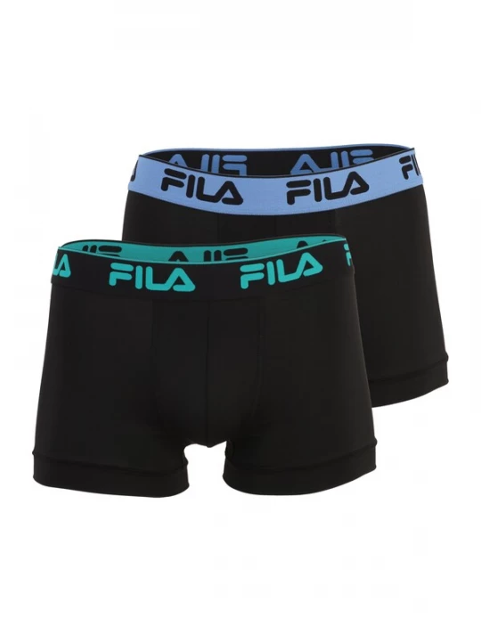 Obrázek produktu FILA Boxerky tyrkysová / světlemodrá / černá