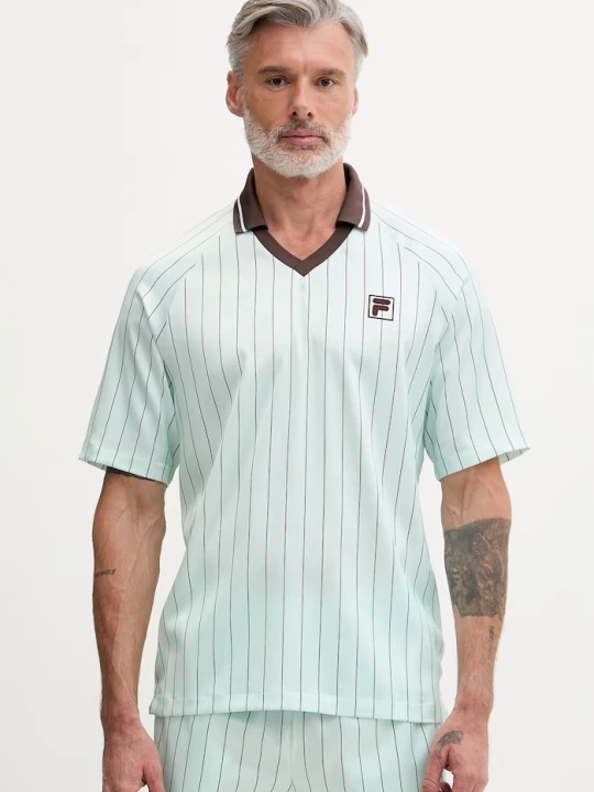 Obrázek produktu Fila polo pánské COVERCIANO tyrkysová