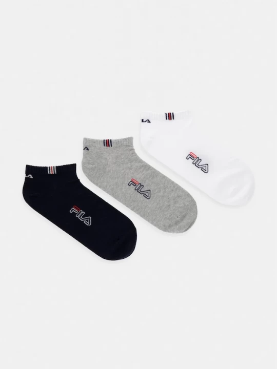 Obrázek produktu Fila ponožky pánské s bavlnou 3-pack námořnická modř