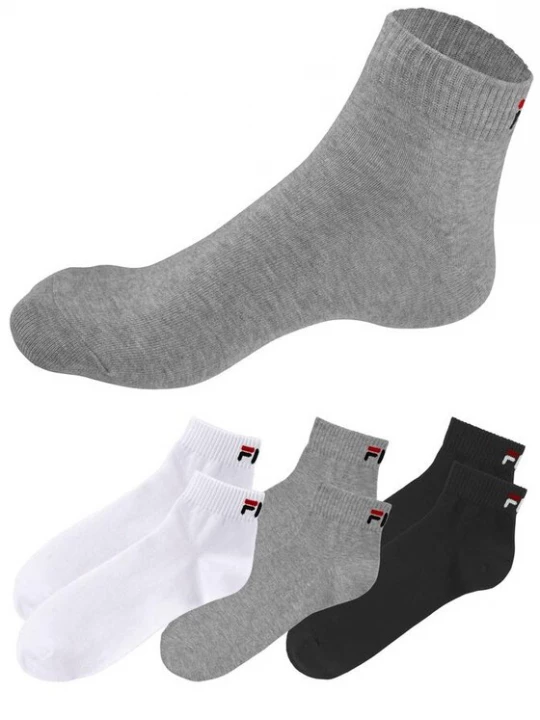 Obrázek produktu FILA Ponožky šedá / černá / bílá
