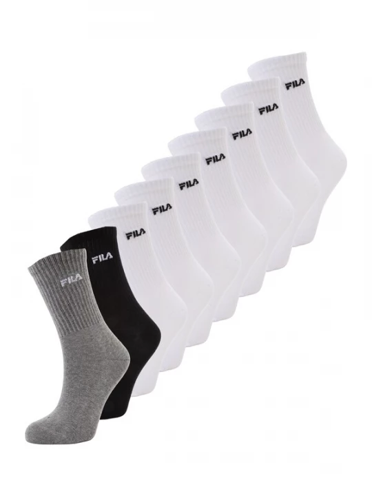 Obrázek produktu FILA Ponožky šedý melír / černá / bílá