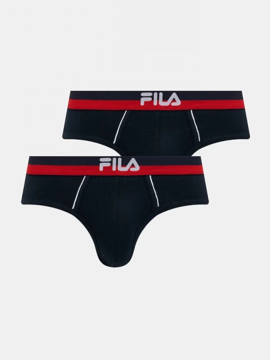 Obrázek produktu Fila slipy pánské bavlnou 2-pack námořnická modř