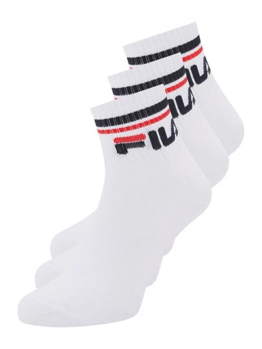 Obrázek produktu FILA Ponožky červená / černá / bílá