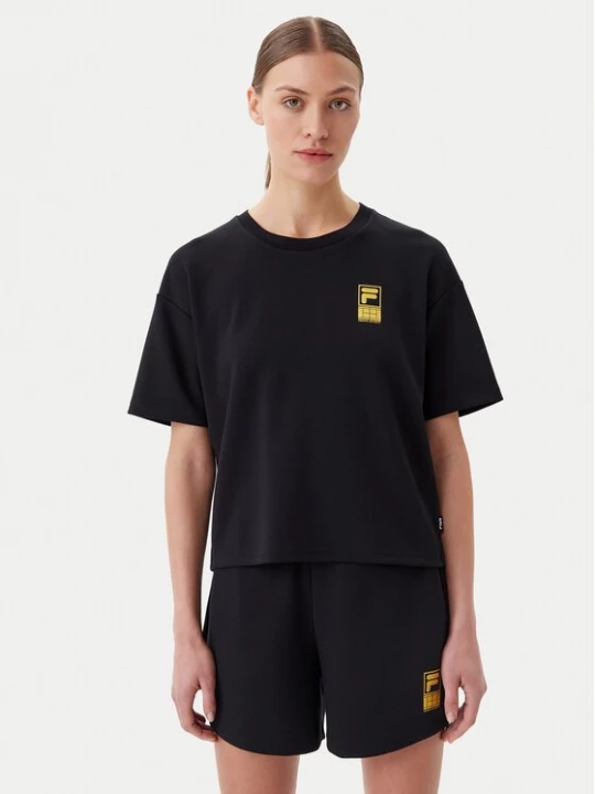 Obrázek produktu Fila T-Shirt Lisakovsk FAW1044 Černá Loose Fit