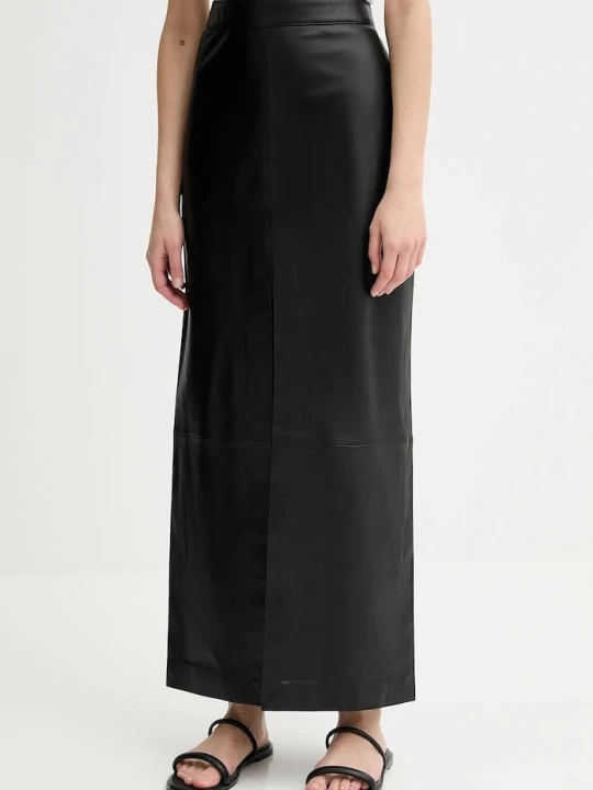 Obrázek produktu Filippa K Kožená sukně Filippa K černá