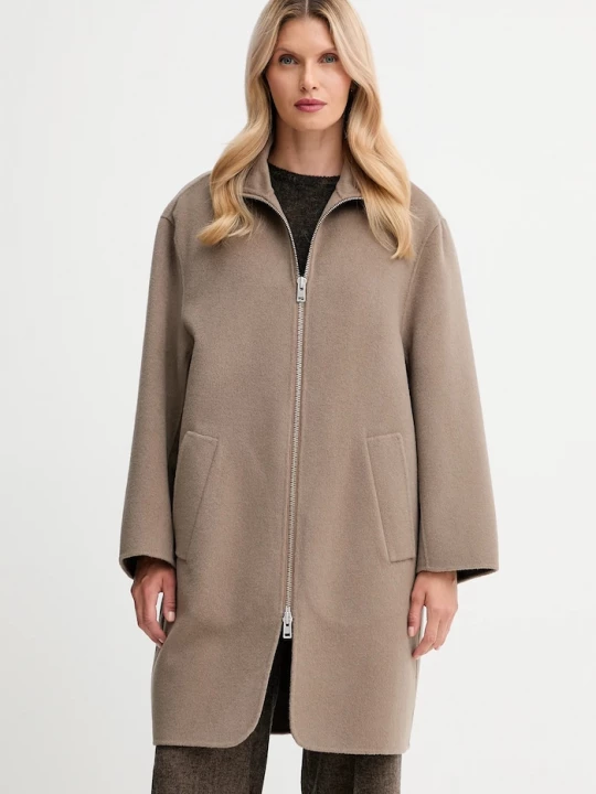 Obrázek produktu Filippa K Vlněný kabát Filippa K hnědá