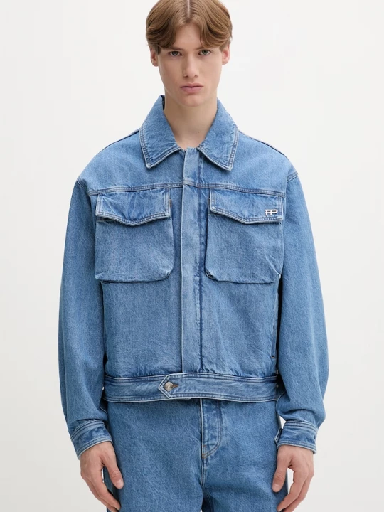 Obrázek produktu Filling Pieces džínová bunda pánská Washed modrá