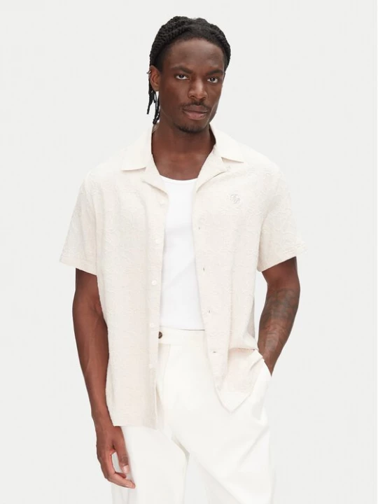 Obrázek produktu Filling Pieces Košile Resort 9179980 Écru Regular Fit Krémová