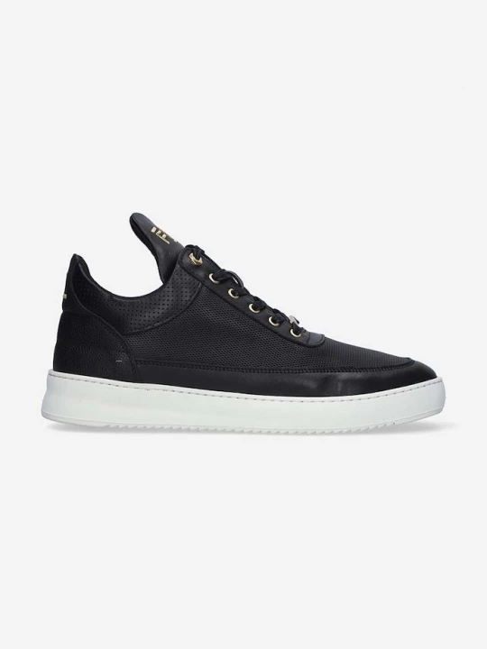 Obrázek produktu Filling Pieces Kožené tenisky Low Top Aten černá
