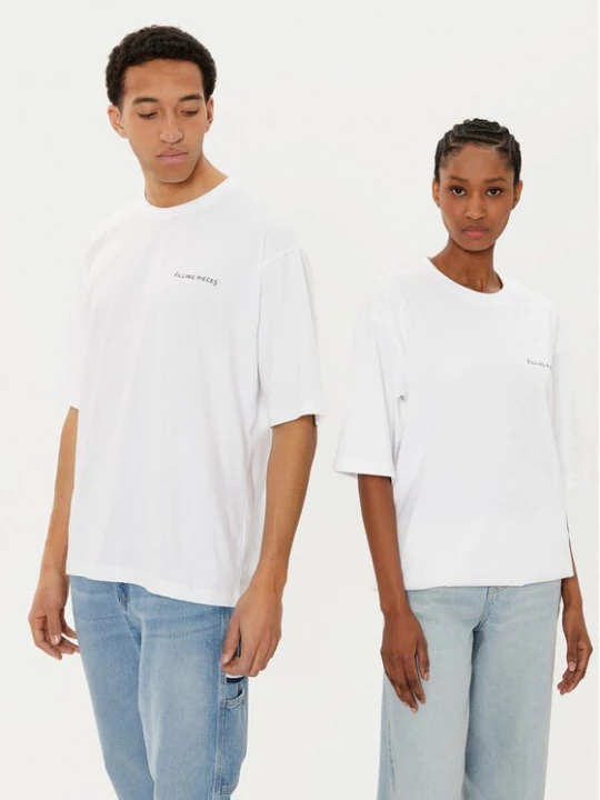 Obrázek produktu Filling Pieces T-Shirt Unisex 7441378 Bílá Boxy Fit